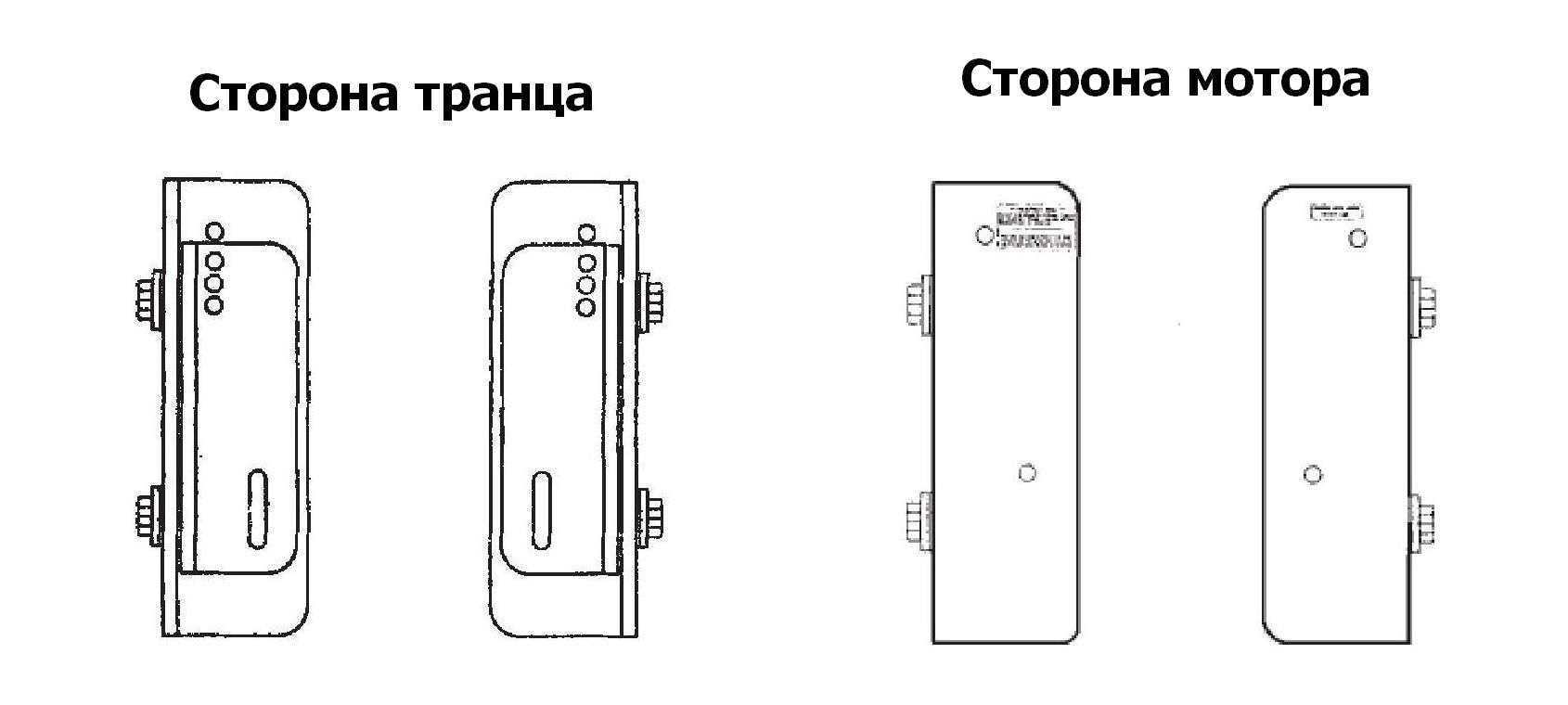 Купить Подъёмник мотора ручной вертикальный, состоящий из двух частей 50-300 л.с. вынос 100 мм (Manual-Lift), CMC 40012_2PC 7ft.ru в интернет магазине Семь Футов