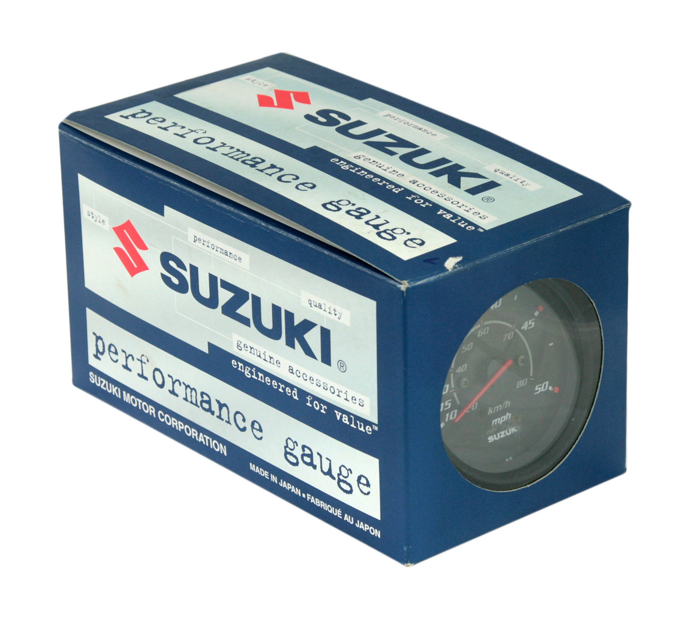 Купить Спидометр Suzuki 4\", 80 км/ч, 50 миль, черный 3410093J20000 7ft.ru в интернет магазине Семь Футов