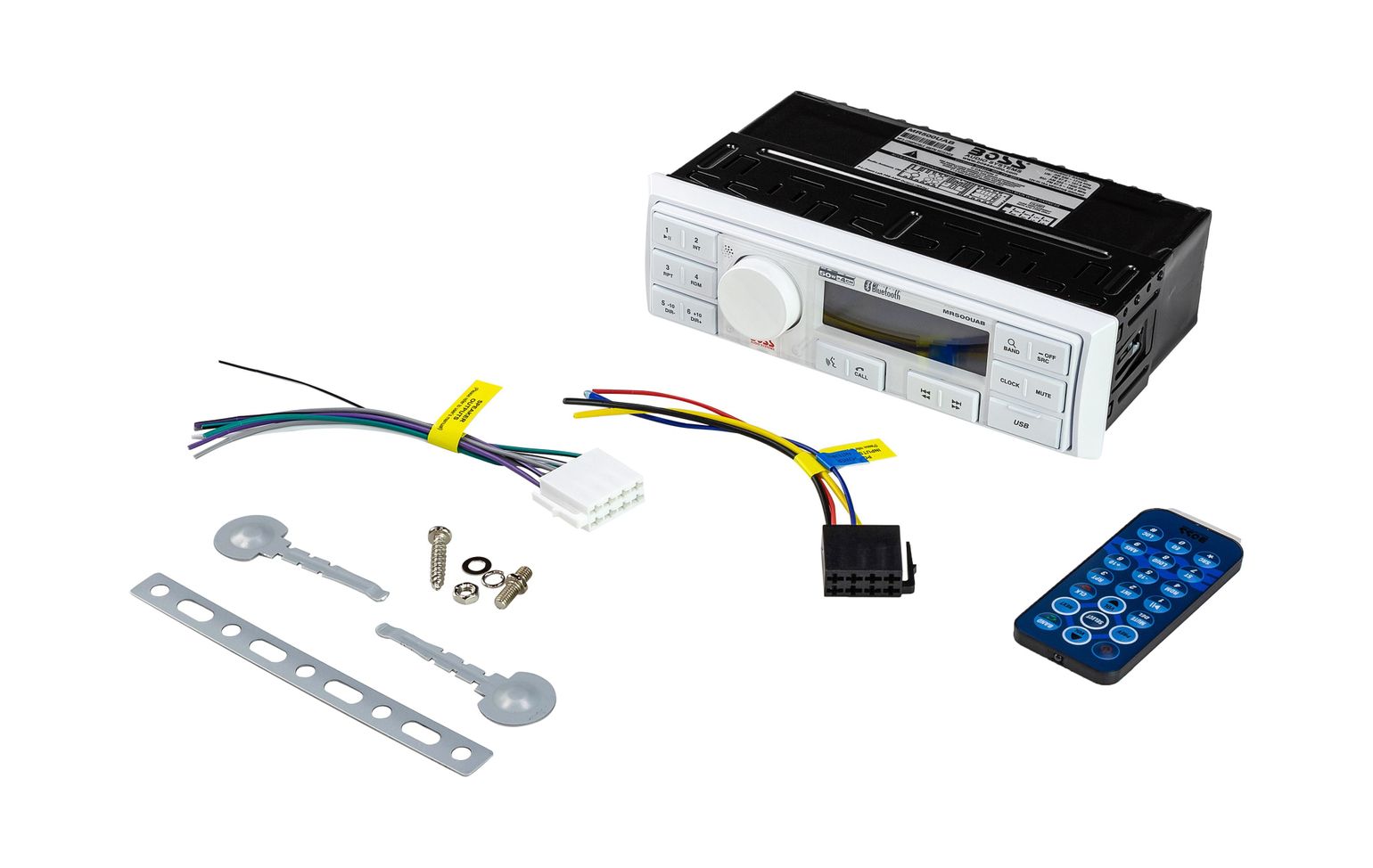 Купить Морская магнитола 1DIN BOSS MR500UAB (упаковка из 6 шт.) Boss Audio MR500UAB_pkg_6 7ft.ru в интернет магазине Семь Футов