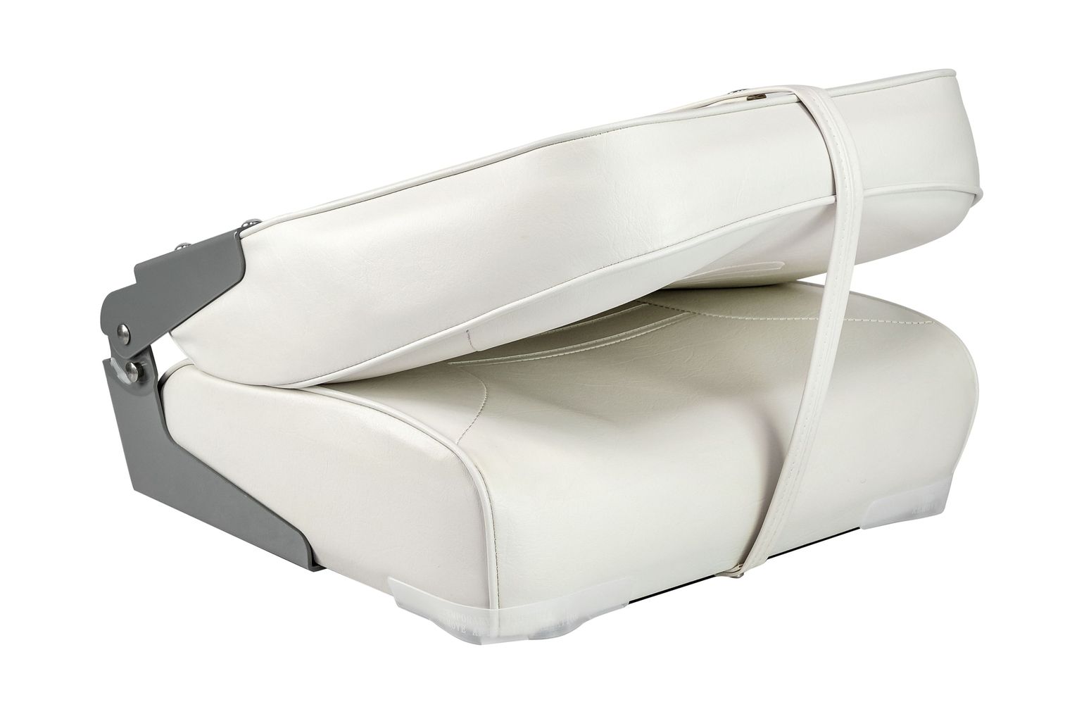 Купить Кресло мягкое складное, обивка винил, цвет белый, Marine Rocket 75118W-MR 7ft.ru в интернет магазине Семь Футов
