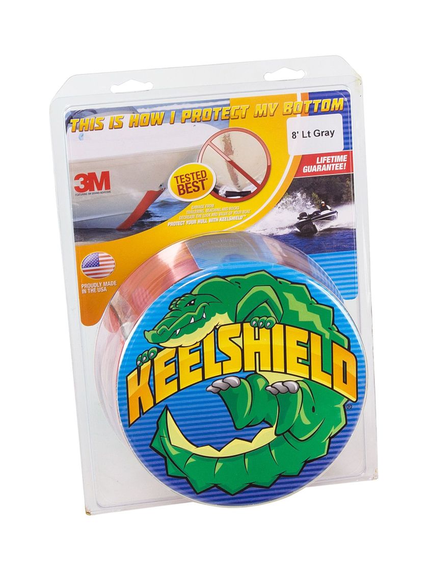 Купить Защита киля KeelShield, 2.44 м, светлосерый цвет KS8LGY 7ft.ru в интернет магазине Семь Футов