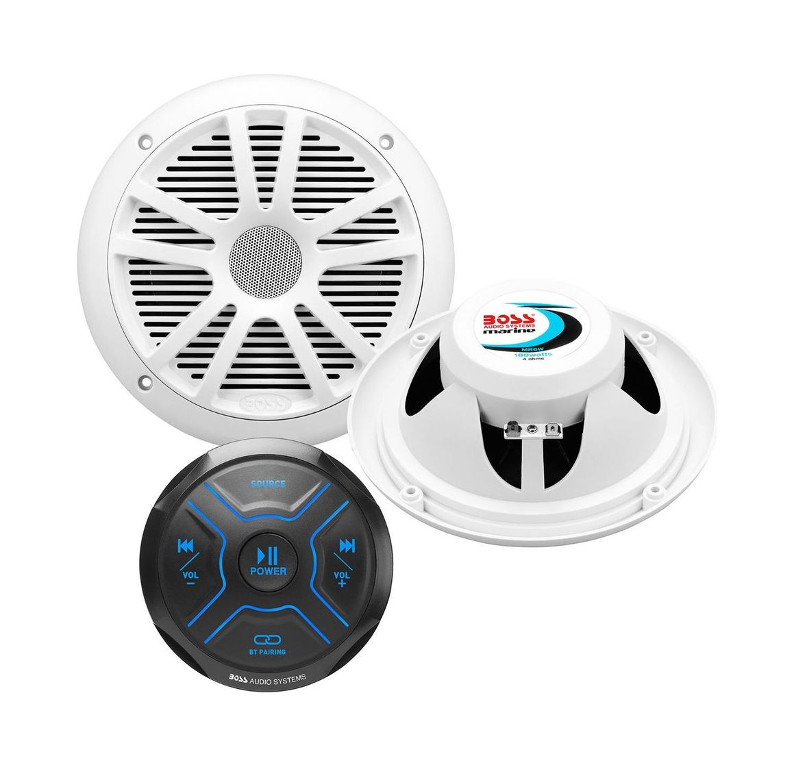 Купить Морская аудиосистема BOSS MG150W.6 (комплект2) (упаковка из 9 шт.) Boss Audio MG150W.6_pkg_9 7ft.ru в интернет магазине Семь Футов