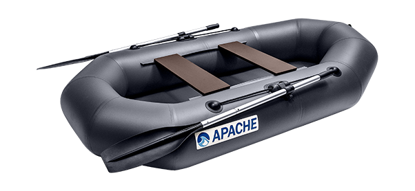 Купить Надувная лодка ПВХ, APACHE 240 графит 4603725300897 7ft.ru в интернет магазине Семь Футов