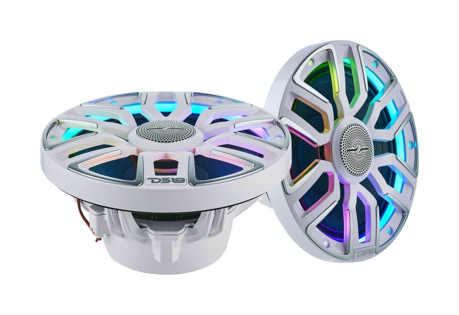 Купить Морская акустика RGB 8" DS18 NVYM8WH 7ft.ru в интернет магазине Семь Футов