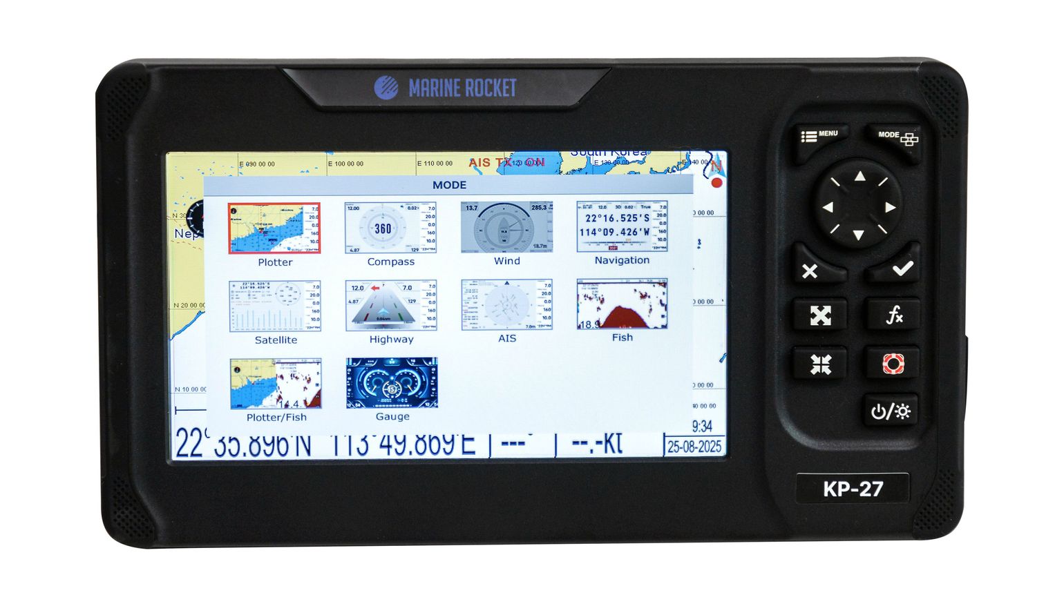 Купить Картплоттер морской 7" 27X с AIS/FF, Marine Rocket 4620136067515 7ft.ru в интернет магазине Семь Футов