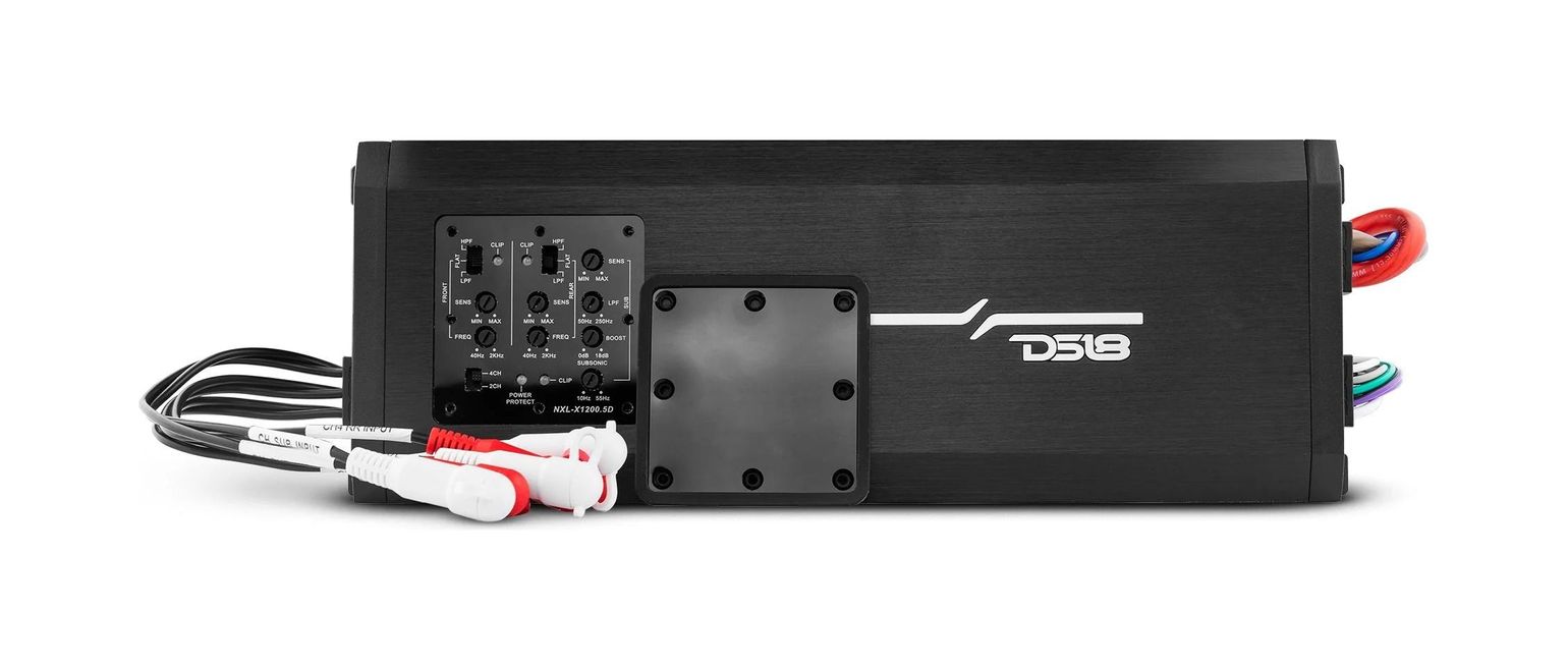 Купить 5-ти канальный морской усилитель 4 x 150W и 1 x 600W NXL-X1200.5D, DS18 (упаковка из 3 шт.) NXL-X1200.5D_pkg_3 7ft.ru в интернет магазине Семь Футов
