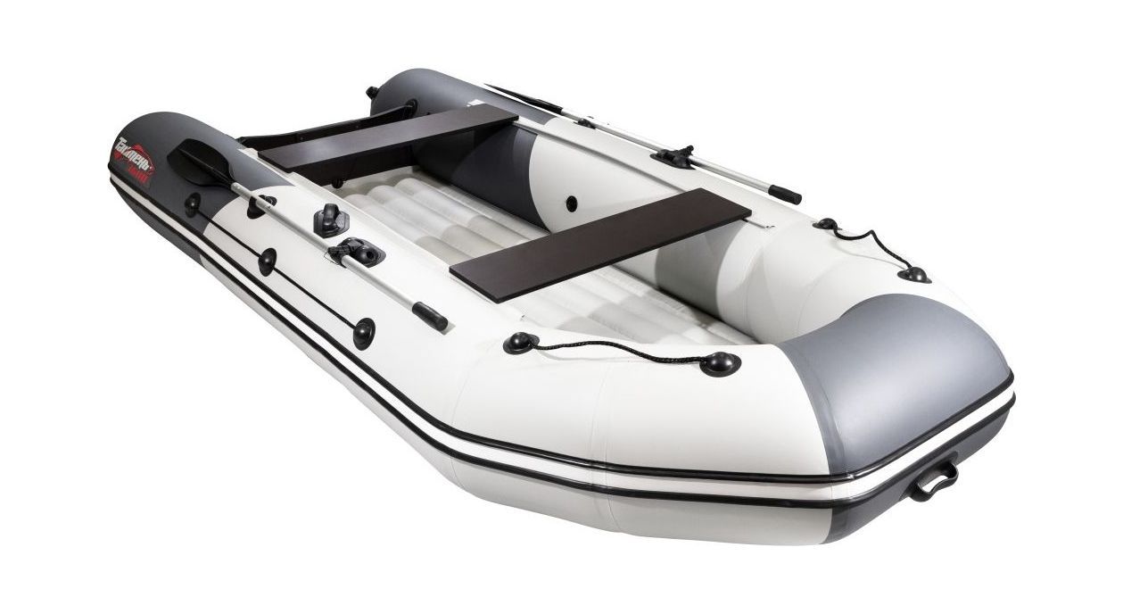Купить Надувная лодка ПВХ, Таймень NX 3800 НДНД PRO, бронь, светло-серый/графит 00201373 7ft.ru в интернет магазине Семь Футов