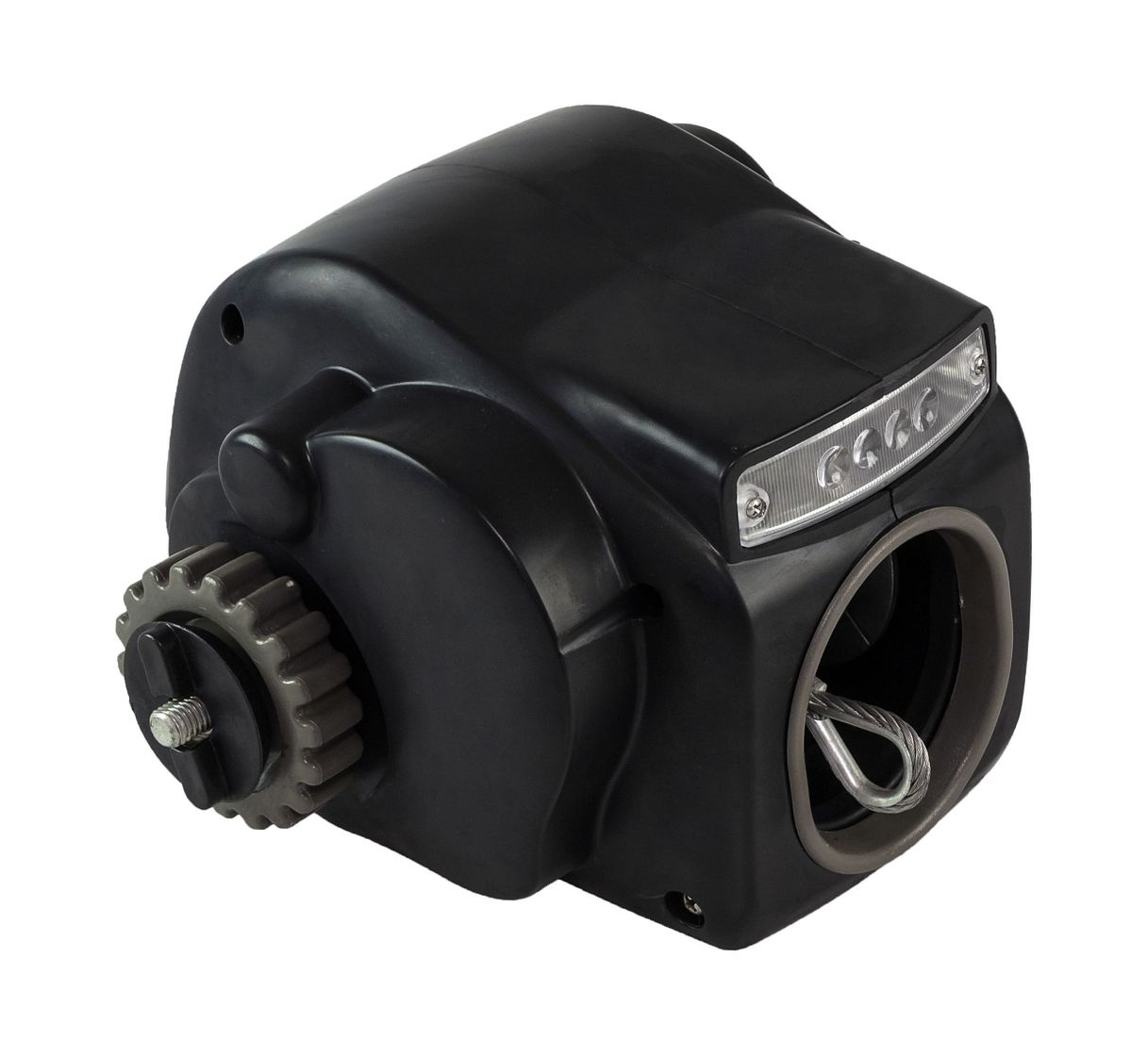 Купить Лебедка электрическая autoTRAC DayRunner на трейлер, 2500lbs, черная (упаковка из 3 шт.) NS009DR_pkg_3 7ft.ru в интернет магазине Семь Футов