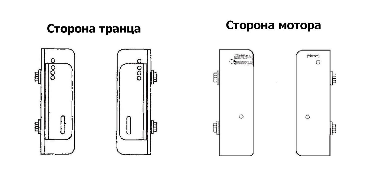 Купить Подъёмник мотора ручной вертикальный, состоящий из двух частей 50-300 л.с. вынос 140 мм (Manual-Lift), CMC (упаковка из 6 шт.) 55012_2PC_pkg_6 7ft.ru в интернет магазине Семь Футов