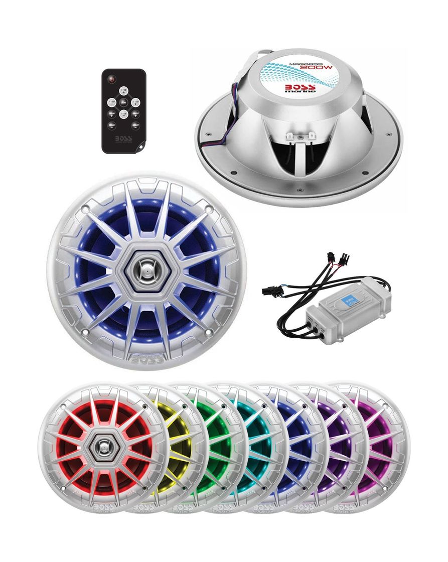 Купить Морская акустика BOSS MRGB65S (упаковка из 6 шт.) Boss Audio MRGB65S_pkg_6 7ft.ru в интернет магазине Семь Футов