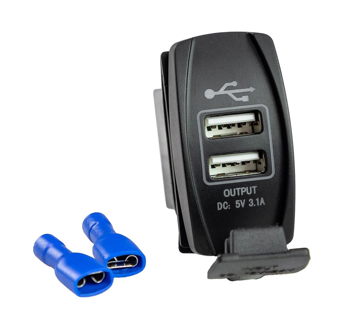 Купить Разъем USB 5В 3.1А (упаковка из 10 шт.) AAA 10120_pkg_10 7ft.ru в интернет магазине Семь Футов