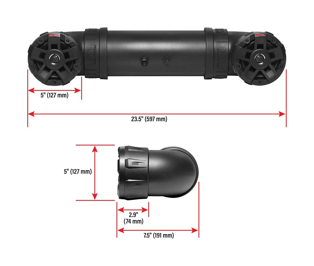 Купить Аудиосистема BOSS UTV4B Boss Audio 7ft.ru в интернет магазине Семь Футов
