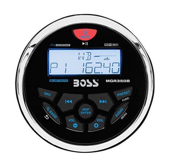 Купить Морская магнитола BOSS MGR350B Boss Audio 7ft.ru в интернет магазине Семь Футов