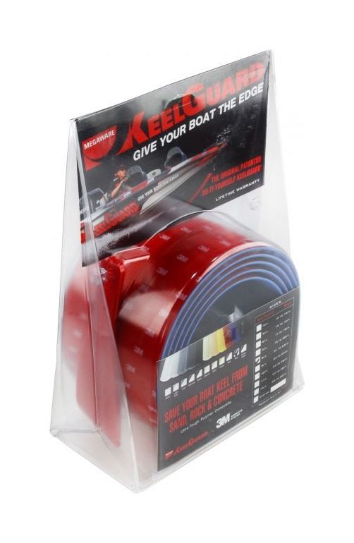 Купить Защита киля KeelGuard, 3.66 м, синий цвет (упаковка из 3 шт.) KG12BLU_pkg_3 7ft.ru в интернет магазине Семь Футов