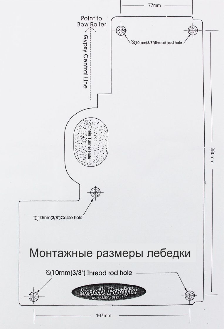 Купить Лебедка якорная South Pacific 900E(xpress) горизонтальная, 1100Вт, 12 В, (упаковка из 2 шт.) 900E_pkg_2 7ft.ru в интернет магазине Семь Футов