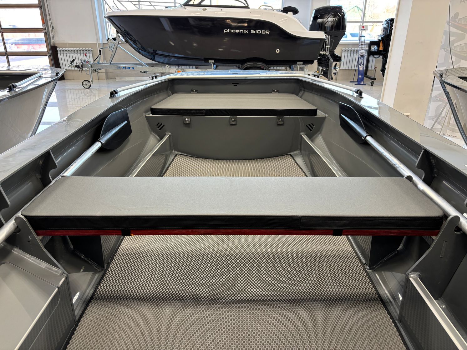 Купить Моторная лодка Swimmer 430, тент ходовой, тент транспортировочный Swimmer430_tent 7ft.ru в интернет магазине Семь Футов