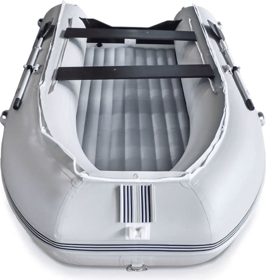 Купить Надувная лодка ПВХ SOLAR-420 К (Максима), серый SLR420k_max_grey 7ft.ru в интернет магазине Семь Футов