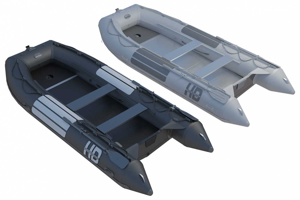 Купить Лодка ПВХ Heavy Duty 370 AL Badger (Цвет-Лодка Серый) HD370 Badger Boat 7ft.ru в интернет магазине Семь Футов