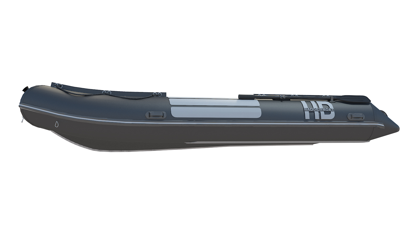 Купить Лодка ПВХ Heavy Duty 390 AL Badger (Цвет-Лодка Черный) HD390 Badger Boat 7ft.ru в интернет магазине Семь Футов
