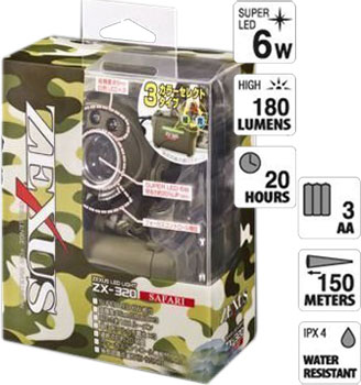 Купить Налобный фонарь Zexus ZX-320 Safari ZX-320 Fuji Toki Co. 7ft.ru в интернет магазине Семь Футов
