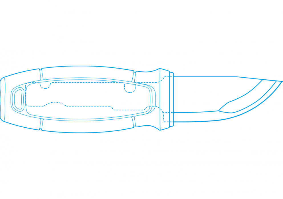 Купить Нож Morakniv Eldris Yellow 12650 Mora of Sweden (Ножи) 7ft.ru в интернет магазине Семь Футов