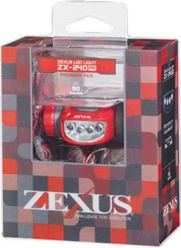 Купить Налобный фонарь Zexus ZX-240PR ZX-240PR Fuji Toki Co. 7ft.ru в интернет магазине Семь Футов