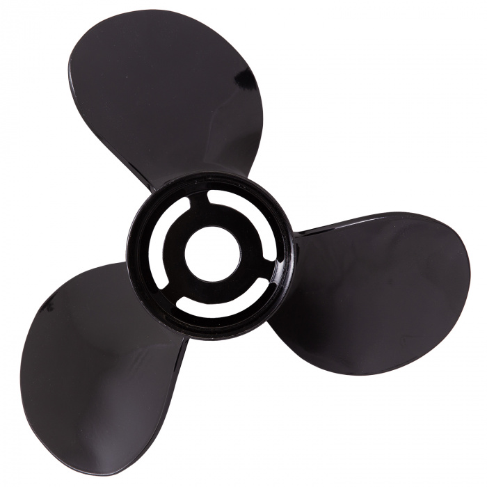 Купить Винт гребной трёхлопастной Turning Point Propellers Hustler LE1/LE2-1411 21431111 Ø355,6мм(14") шаг 11" правостороннее вращение из алюминия для лодочных моторов 40-150л.с. 7ft.ru в интернет магазине Семь Футов