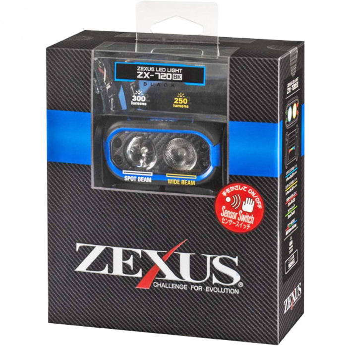 Купить Налобный фонарь Zexus ZX-720 ZX-720 Fuji Toki Co. 7ft.ru в интернет магазине Семь Футов
