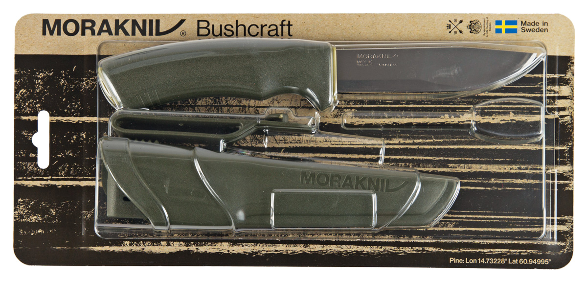 Купить Нож Morakniv Bushcraft Forest 12356 Mora of Sweden (Ножи) 7ft.ru в интернет магазине Семь Футов