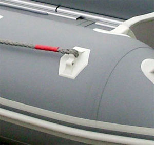 Купить Крепление леера (пвх) (Цвет фурнитуры для лодок Серый) DJ801. 7ft.ru в интернет магазине Семь Футов