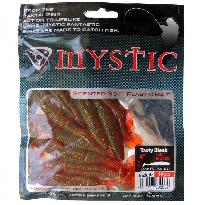 Купить Виброхвост на судака Tasty Bleak (Цвет-Mystic резина GB020) TB10 Mystic Lures 7ft.ru в интернет магазине Семь Футов