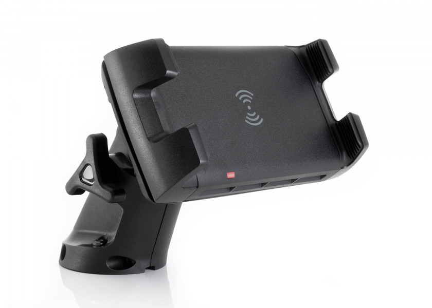 Купить Держатель с беспроводной зарядкой Scanstrut ROKK Edge SC-CW-05F 12/24В 10Вт IPX6 поворотный для смартфонов черный 7ft.ru в интернет магазине Семь Футов