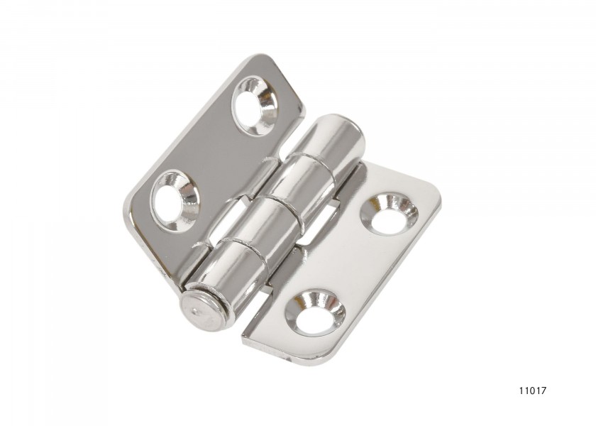 Купить Петля универсальная со стандартным шарниром Roca 441580 40х38х2мм из полированной нержавеющей стали AISI316 7ft.ru в интернет магазине Семь Футов