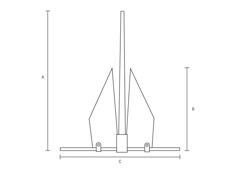 Купить FORTRESS FX-7 Пластинчатый анкер / алюминий / Вес якоря: 1,8 кг. 7ft.ru в интернет магазине Семь Футов