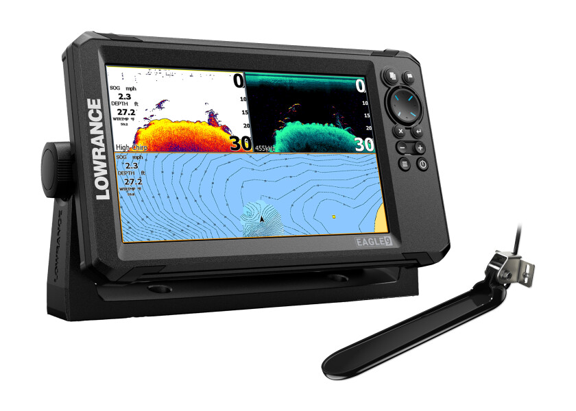 Купить Lowrance 000-16127-001 Eagle 9 Tripleshot зонд  Black 7ft.ru в интернет магазине Семь Футов