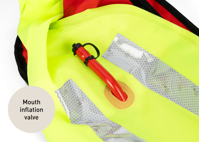 Купить SEATEC GO Автоматический спасательный жилет / 150 Н / красный 7ft.ru в интернет магазине Семь Футов