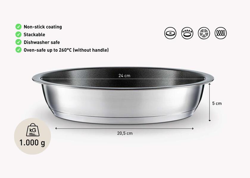 Купить COOKVISION 6161302 NESTO Стартовый набор / 13 предм. / Кастрюли и сковороды 7ft.ru в интернет магазине Семь Футов