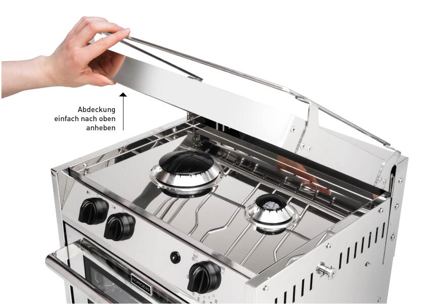 Купить ENO FORCE10 Stove with Oven / 2-burner / stainless steel / compact 32299-bvs 7ft.ru в интернет магазине Семь Футов