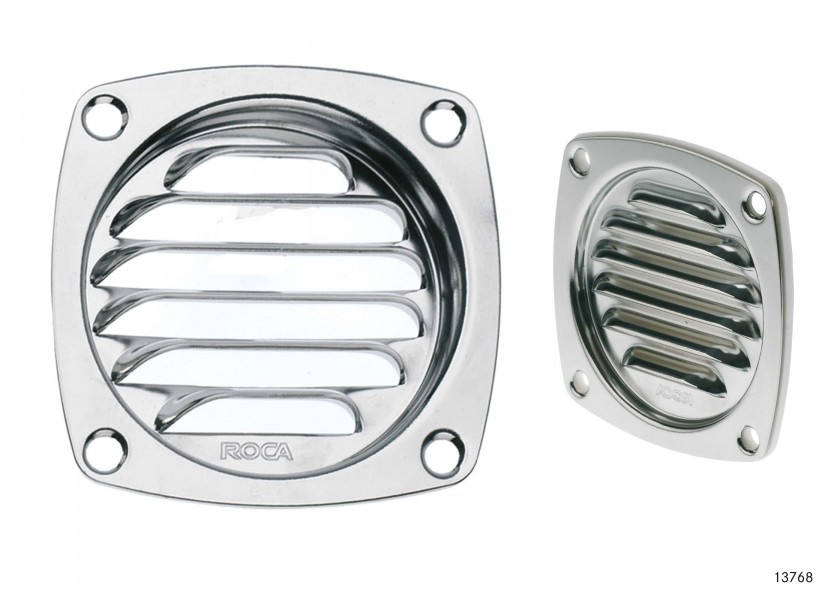 Купить Решетка вентиляционная из нержавеющей стали Roca 480970 82 x 82 мм 1600 мм² 7ft.ru в интернет магазине Семь Футов