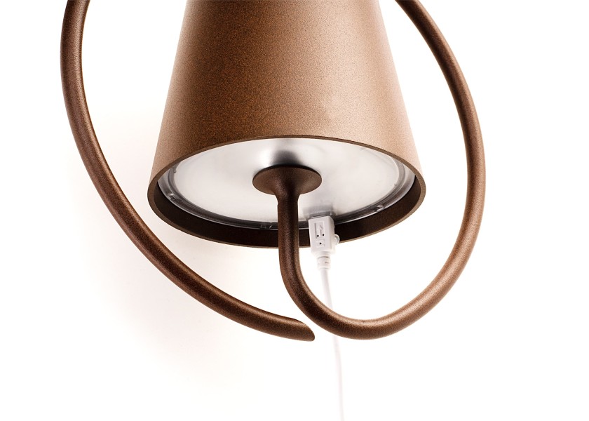 Купить POLDINA Wall Light with Hook / rust-coloured / battery operated 26757-bvs 7ft.ru в интернет магазине Семь Футов