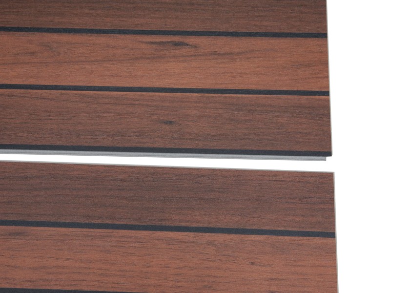 Купить NAUTIKFLÖR SAM-NFG-TBL Напольное покрытие из тикового дерева / защелкивающийся винил, имитирующий тик / черная линия герметика / 2,22 м² / Тип: Образец 7ft.ru в интернет магазине Семь Футов