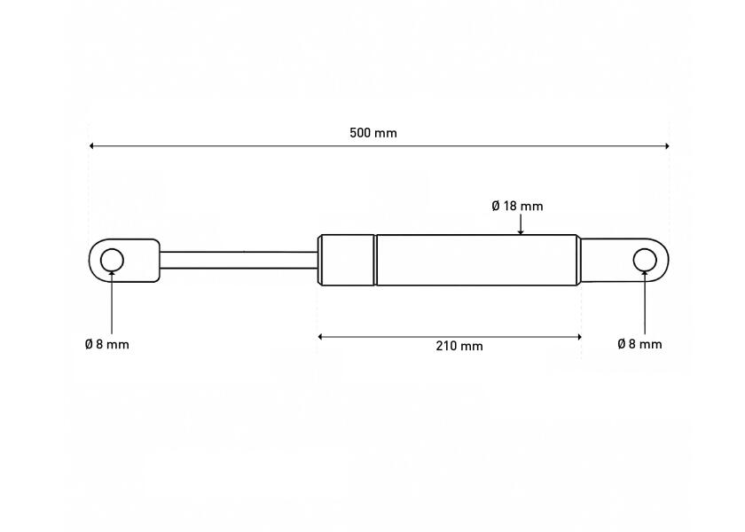 Купить Gas Springs 33305-bvs 7ft.ru в интернет магазине Семь Футов