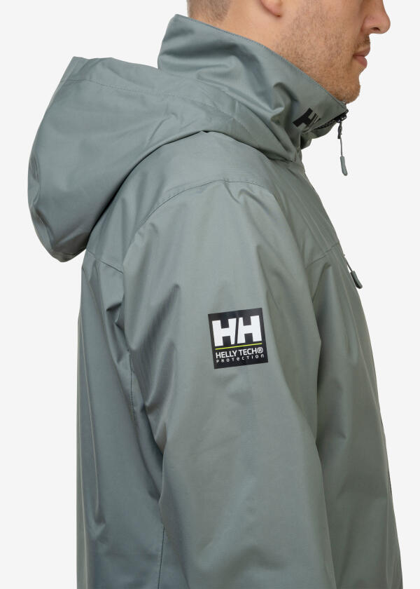 Купить HELLY HANSEN 34443_485-XXL Мужская куртка с капюшоном CREW 2.0 / серый кактус / Размер одежды: XXL 7ft.ru в интернет магазине Семь Футов