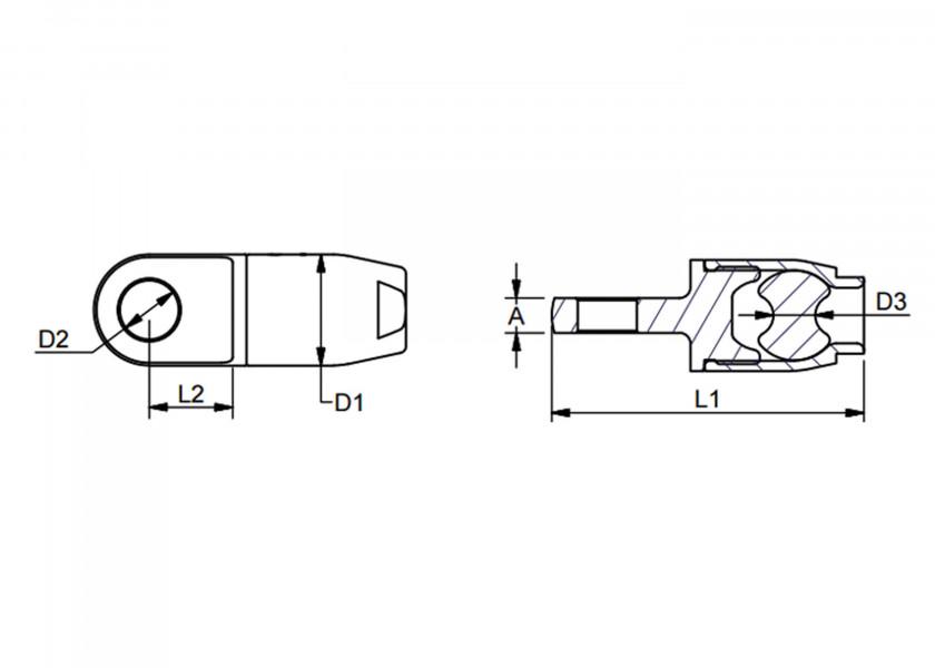 Купить BLUE WAVE Rigging-Terminal 20917-bvs 7ft.ru в интернет магазине Семь Футов