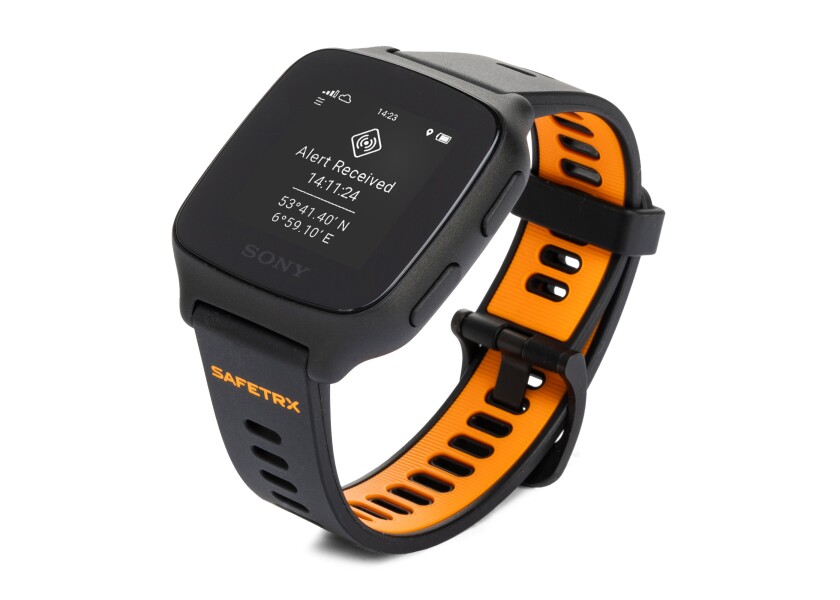 Купить SafeTrx Active Search & Rescue Watch и SMRT ALERT Аварийный маяк AIS MOB 7ft.ru в интернет магазине Семь Футов