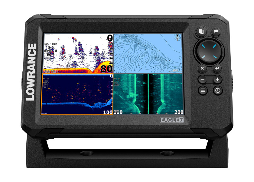 Купить Lowrance 000-16121-001 Eagle 7 Tripleshot зонд  Black 7ft.ru в интернет магазине Семь Футов