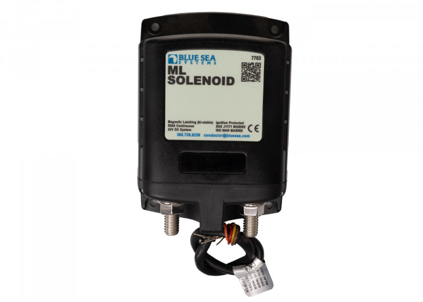 Купить Blue sea systems 7703 ML 24V Бистабильный модуль переключателя батареи Black 7ft.ru в интернет магазине Семь Футов