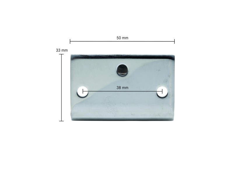 Купить Монтажная пластина для газовых пружин ULTRAFLEX SSN22 / нержавеющая сталь 7ft.ru в интернет магазине Семь Футов