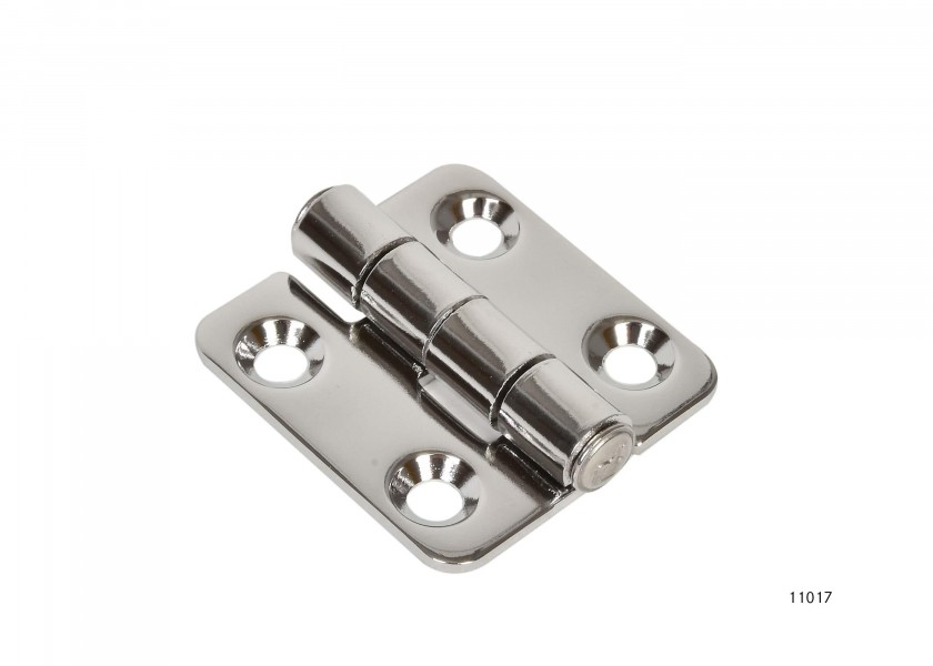 Купить Петля универсальная со стандартным шарниром Roca 441580 40х38х2мм из полированной нержавеющей стали AISI316 7ft.ru в интернет магазине Семь Футов