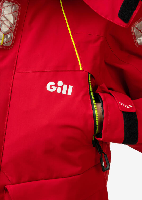 Купить Gill OS26J-RED01-XL Куртка OS2 Offshore  Red XL 7ft.ru в интернет магазине Семь Футов